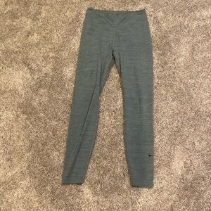 blue medium nike dri fit leggings